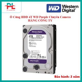 Ổ Cứng HDD 4T WD Purple Chuyên Camera HÀNG CÔNG TY