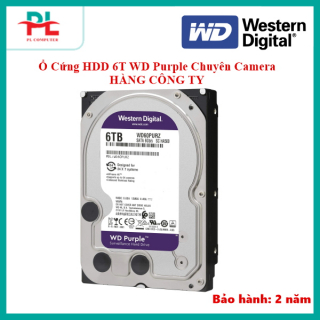 Ổ Cứng HDD 6T WD Purple Chuyên Camera HÀNG CÔNG TY