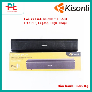 Loa Vi Tính Kisonli 2.0 I-600 Cho PC, Laptop, Điện Thoại