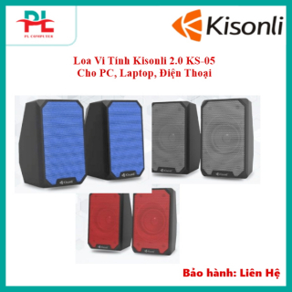 Loa Vi Tính Kisonli 2.0 KS-05 Cho PC, Laptop, Điện Thoại