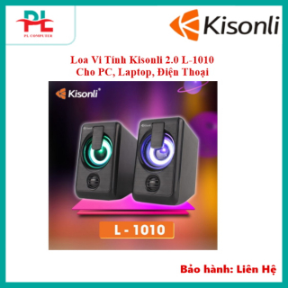 Loa Vi Tính Kisonli 2.0 L-1010 Cho PC, Laptop, Điện Thoại