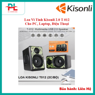 Loa Vi Tính Kisonli 2.0 T-012 Cho PC, Laptop, Điện Thoại