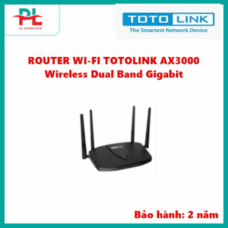 ROUTER WI-FI TOTOLINK AX3000 Wireless Dual Band Gigabit