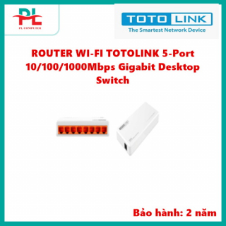 ROUTER WI-FI TOTOLINK 5-Port 10/100/1000Mbps Gigabit Desktop Switch