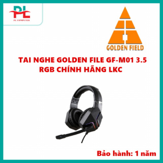 TAI NGHE GOLDEN FILE GF-M01 3.5 RGB CHÍNH HÃNG LKC