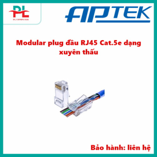 Modular plug đầu RJ45 Cat.5e dạng xuyên thấu