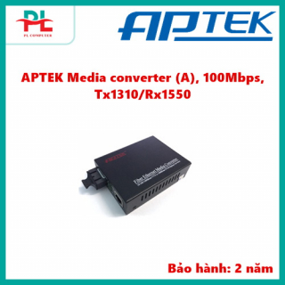 APTEK Media converter (A), 100Mbps, Tx1310/Rx1550