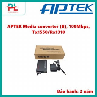 APTEK Media converter (B), 100Mbps, Tx1550/Rx1310