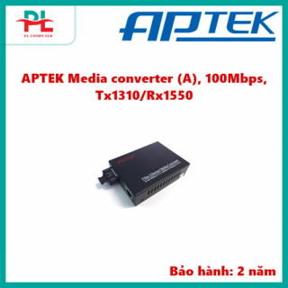 APTEK Media converter (A), 100Mbps, Tx1310/Rx1550