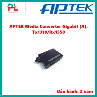 APTEK Media Converter Gigabit (A), Tx1310/Rx1550