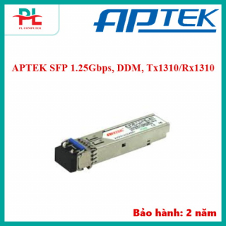 APTEK SFP 1.25Gbps, DDM, Tx1310/Rx1310