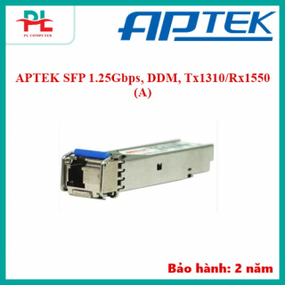 APTEK SFP 1.25Gbps, DDM, Tx1310/Rx1550 (A)