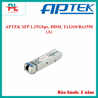 APTEK SFP 1.25Gbps, DDM, Tx1310/Rx1550 (A)