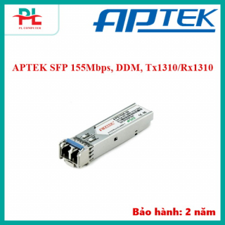 APTEK SFP 155Mbps, DDM, Tx1310/Rx1310