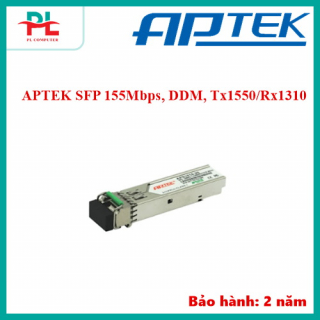 APTEK SFP 155Mbps, DDM, Tx1550/Rx1310