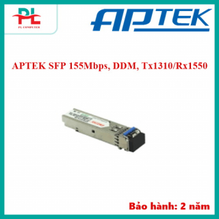 APTEK SFP 155Mbps, DDM, Tx1310/Rx1550