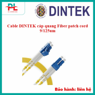 Cable DINTEK cáp quang Fiber patch cord 9/125um