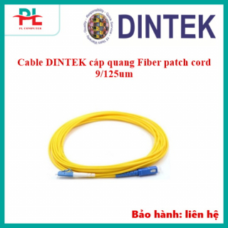 Cable DINTEK cáp quang Fiber patch cord 9/125um