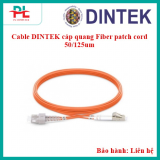 Cable DINTEK cáp quang Fiber patch cord 50/125um