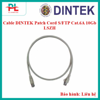 Cable DINTEK Patch Cord S/FTP Cat.6A 10Gb LSZH