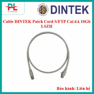 Cable DINTEK Patch Cord S/FTP Cat.6A 10Gb LSZH