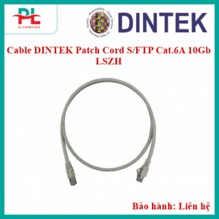 Cable DINTEK Patch Cord S/FTP Cat.6A 10Gb LSZH