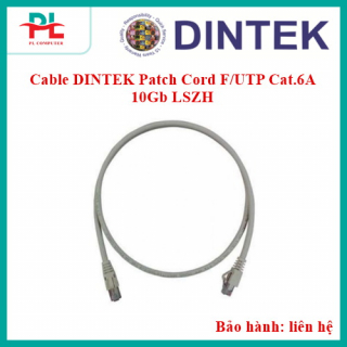 Cable DINTEK Patch Cord F/UTP Cat.6A 10Gb LSZH