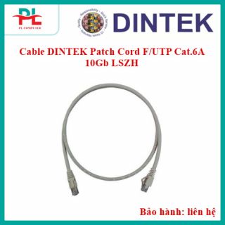 Cable DINTEK Patch Cord F/UTP Cat.6A 10Gb LSZH