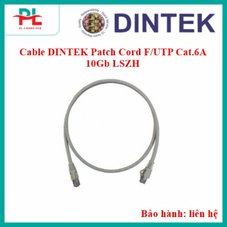 Cable DINTEK Patch Cord F/UTP Cat.6A 10Gb LSZH