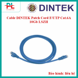 Cable DINTEK Patch Cord F/UTP Cat.6A 10Gb LSZH