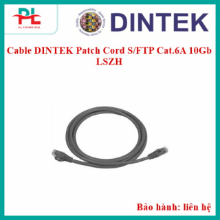 Cable DINTEK Patch Cord S/FTP Cat.6A 10Gb LSZH