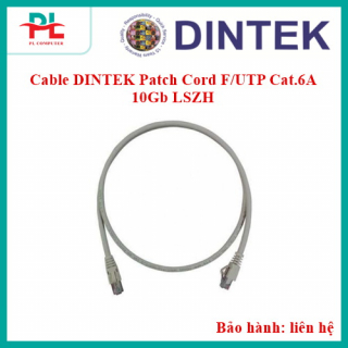 Cable DINTEK Patch Cord F/UTP Cat.6A 10Gb LSZH