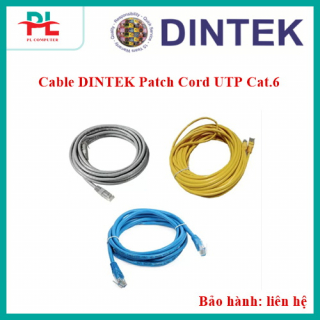 Cable DINTEK Patch Cord UTP Cat.6