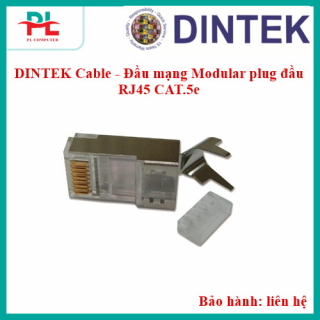 DINTEK Cable - Đầu mạng Modular plug đầu RJ45 CAT.5e