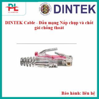 DINTEK Cable - Đầu mạng Nắp chụp và chốt gài chống thoát