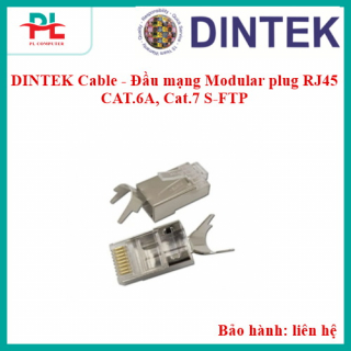 DINTEK Cable - Đầu mạng Modular plug RJ45 CAT.6A, Cat.7 S-FTP