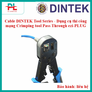 Cable DINTEK Tool Series - Dụng cụ thi công mạng Crimping tool Pass Through ezi-PLUG