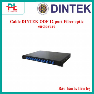 Cable DINTEK ODF 12 port Fiber optic enclosure