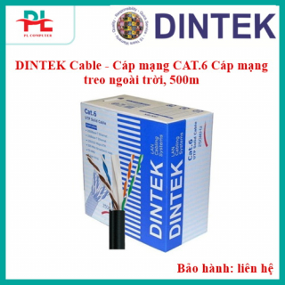 DINTEK Cable - Cáp mạng CAT.6 Cáp mạng treo ngoài trời, 500m