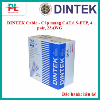 DINTEK Cable - Cáp mạng CAT.6 S-FTP, 4 pair, 23AWG