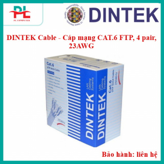 DINTEK Cable - Cáp mạng CAT.6 FTP, 4 pair, 23AWG