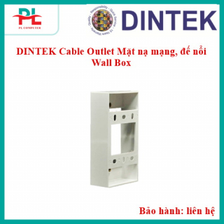 DINTEK Cable Outlet Mặt nạ mạng, đế nổi Wall Box