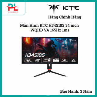 Màn Hình KTC H34S18S 34 inch WQHD VA 165Hz 1ms