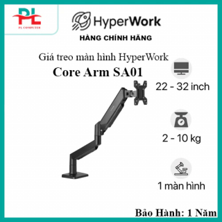 Giá đỡ màn hình HyperWork Core Arm | SA01 - Hàng Chính Hãng - 1 Năm