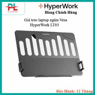 Giá treo laptop ngàm Vesa HyperWork LT03 - Hàng Chính Hãng