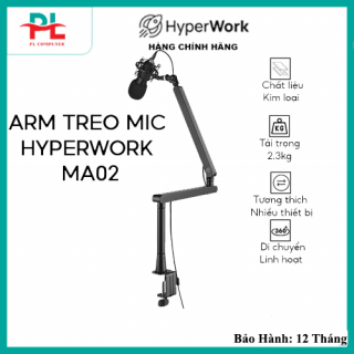 ARM / Giá treo Microphone HyperWork MA02 trọng tải 2,3kg - Hàng chính hãng