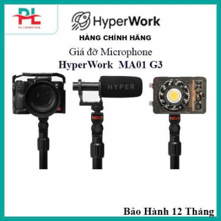 ARM / Giá treo Microphone HyperWork MA01-G3 Đen -  Hàng chính hãng