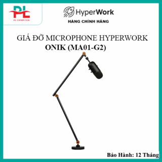 Giá đỡ Microphone HyperWork ONIK MA01 G2 - Đen - Chính Hãng